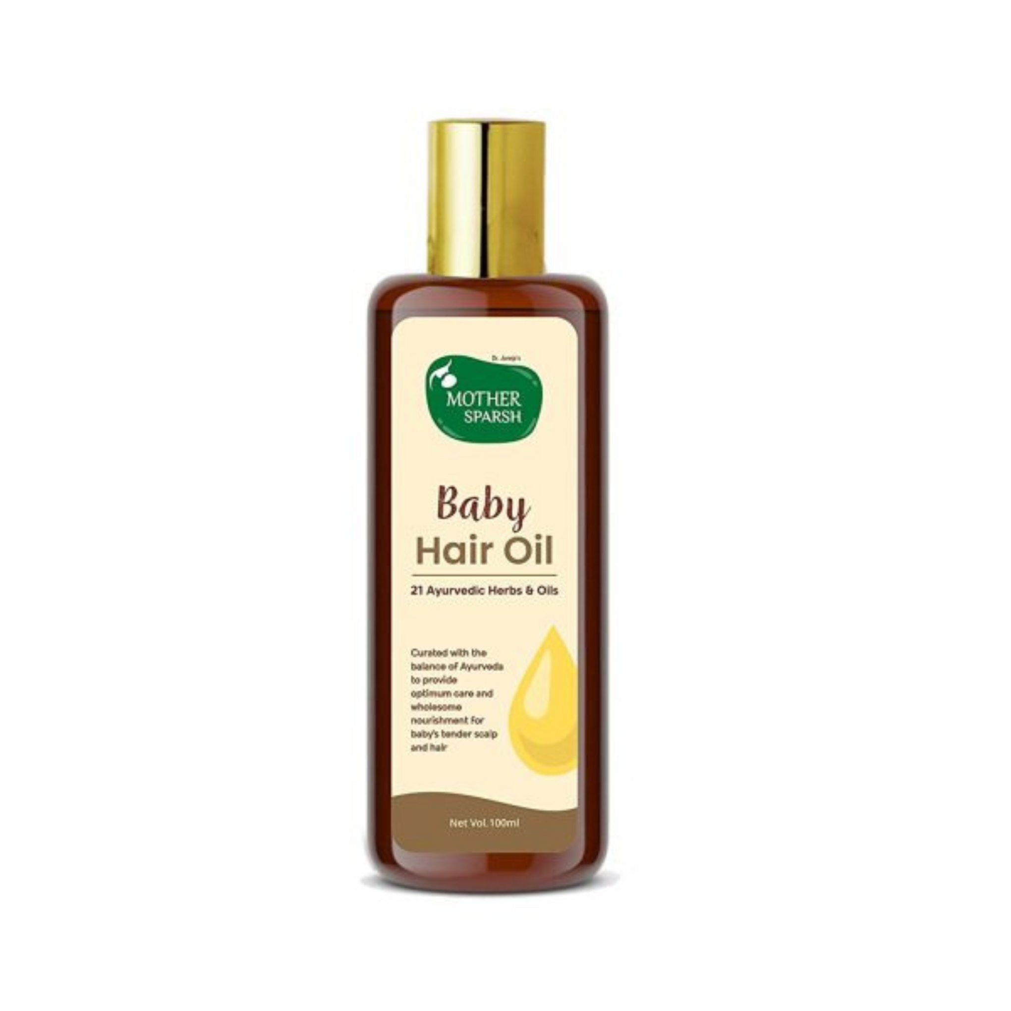 Mother Sparsh Ayurvedic Baby Hair Oil 100ml Mother Sparsh Ayurvedic Baby Hair Oil 100ml