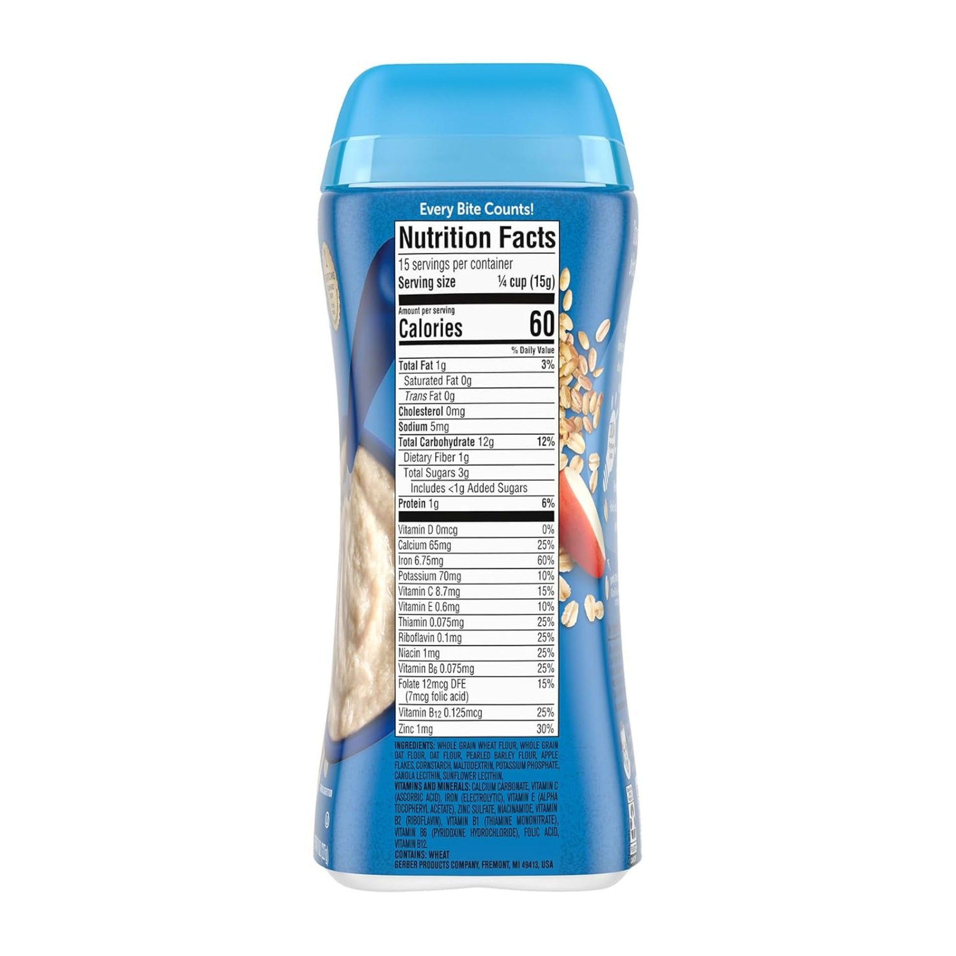 Gerber Baby Cereal, 2nd Foods, Multigrain Apple, Baby Food, 227gm , baby food for 3 to 6 Months baby Gerber Baby Cereal, 2nd Foods, Multigrain Apple, Baby Food, 227gm , baby food for 3 to 6 Months baby