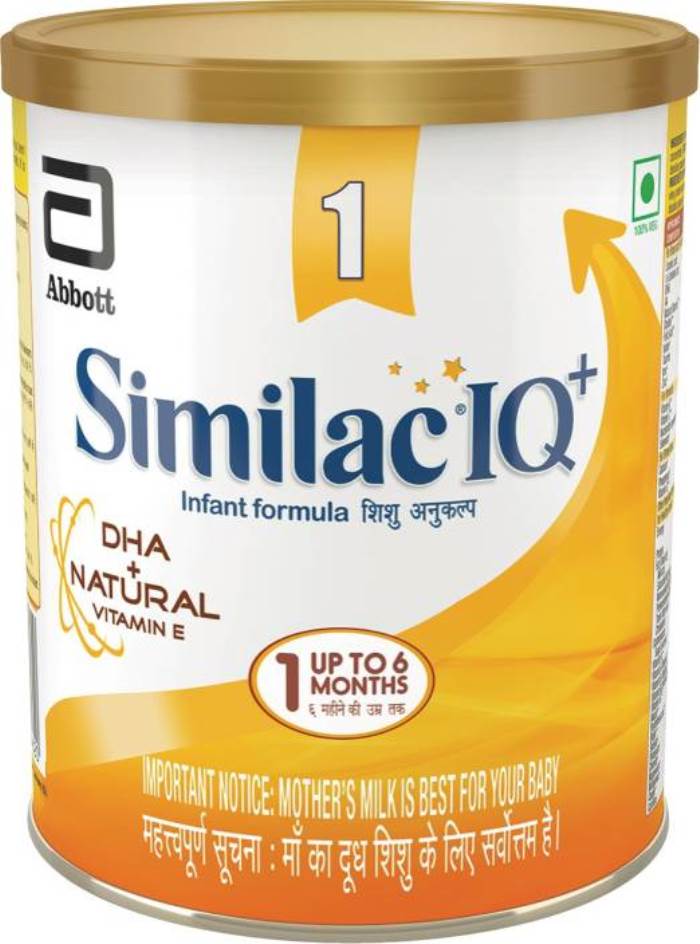 Similac IQ+ Stage 1 Infant Formula DHA + Natural Vitamin E -400g, up to 6 months