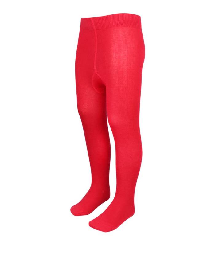 MUSTANG KID’S  ORCHID PLAIN RED TIGHTS / STOCKING 