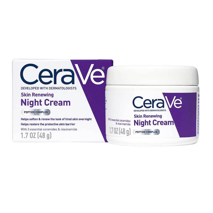 CeraVe Renewing System, Skin Renewing Night Cream, 1.7 Ounce, 48 g (Pack of 1) (B00SNPCSUY)