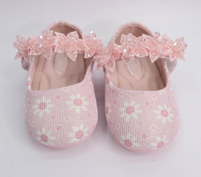 OH PAIR! GIRLS PARTY WEAR BELLIES 158-1/PINK