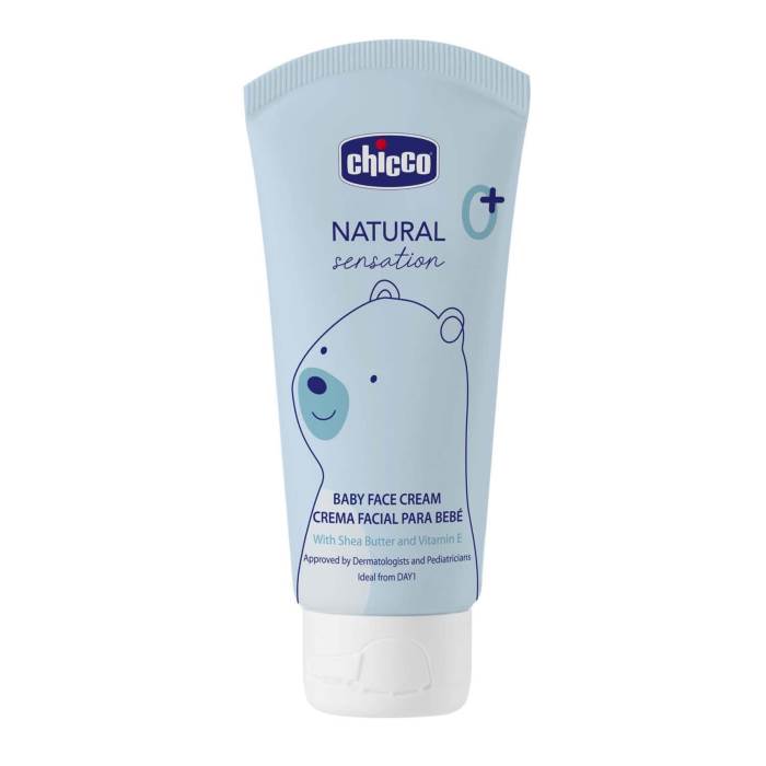 Chicco Natural Sensation Face Cream, Mother’s Womb Like Care, 0m+