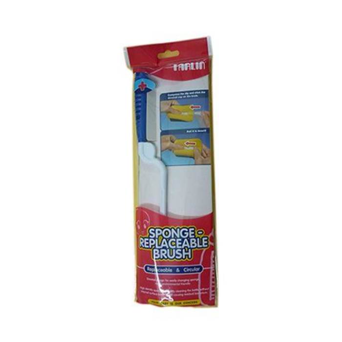Farlin Color Sponge Bottle Brush - Replacable, Bf-264A - Blue, 1 pc