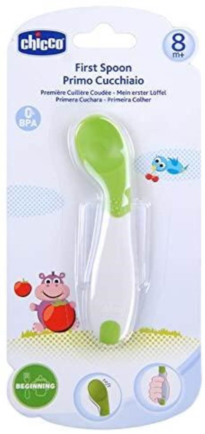 Chicco FIRST SPOON 8M+ GREEN