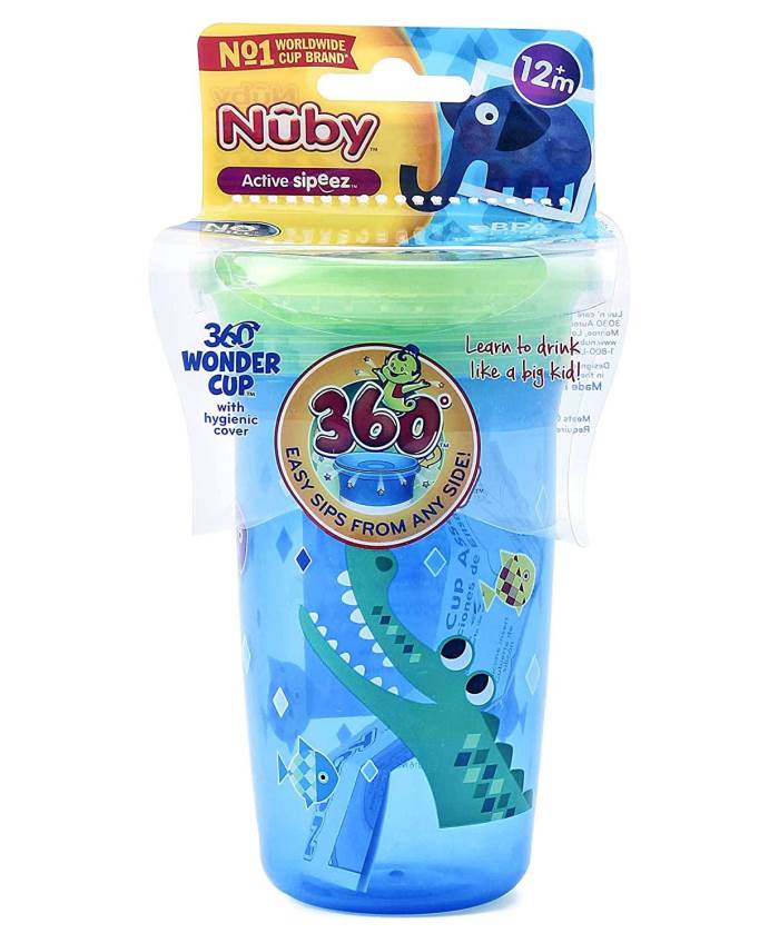 Nuby 360 Wonder Cup Printed Without Handle 300ml 