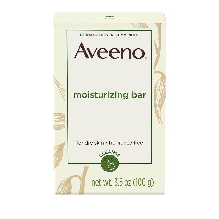 Aveeno Active Naturals Moisturizing Bar 100g