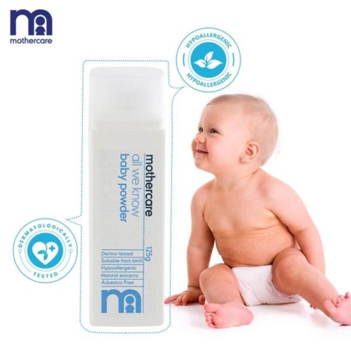 Mothercare Unisex Natural Extracts Baby Talcum Powder - Pack of 150 gm (White_Free Size)
