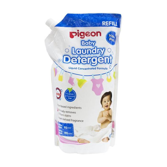Pigeon Baby Liquid Laundary Detergent 950 Ml Refill, Transparent