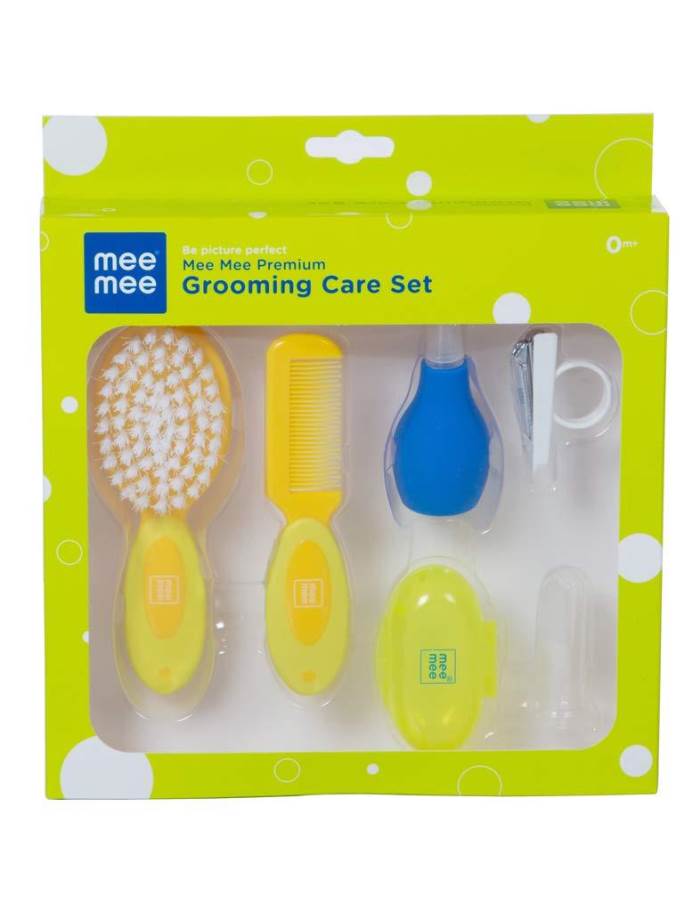 Mee Mee Premium Baby Grooming Care Set, Yellow 