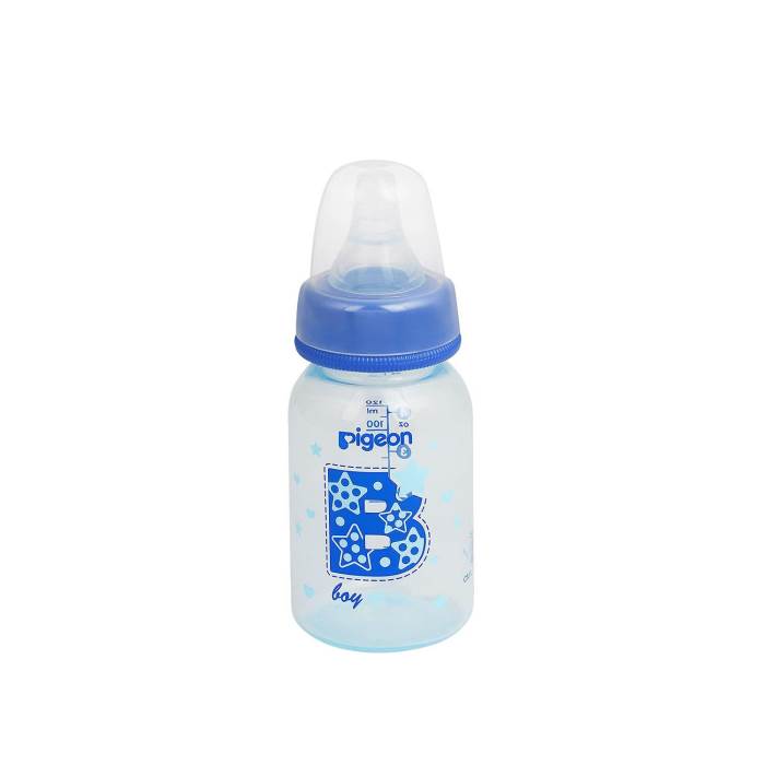 Pigeon Peristaltic Clear Nursing Bottle Rpp-120Ml(Blue) Boy