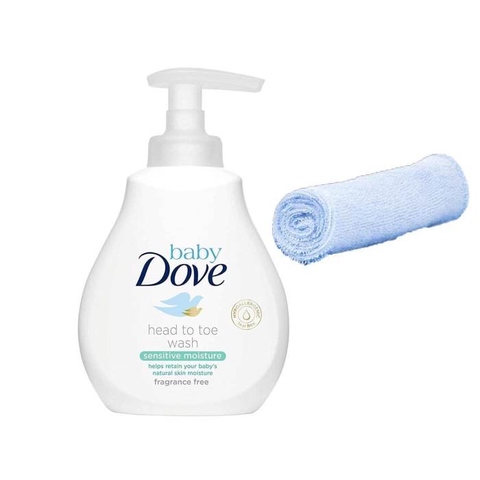 Dove Baby Sensitive Moisture Head to Toe Body Wash Pump - 6.76 Fl Oz