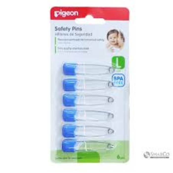 Pigeon Safety Pin(L) 6PCS diaper pin
