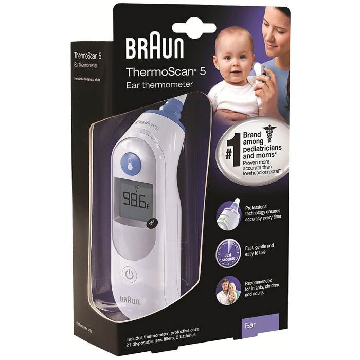 Braun Thermoscan 5 Ear Thermometer (U.S)