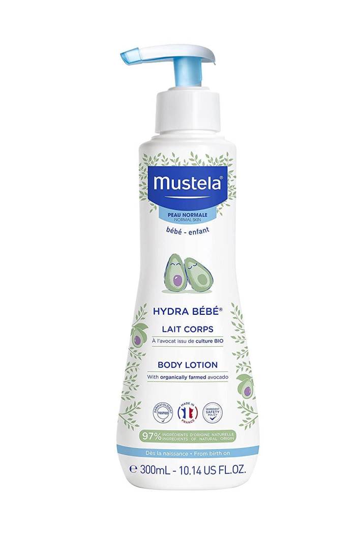 Mustela Hydra Bebe Body Lotion, White, Avocado, 300 ml