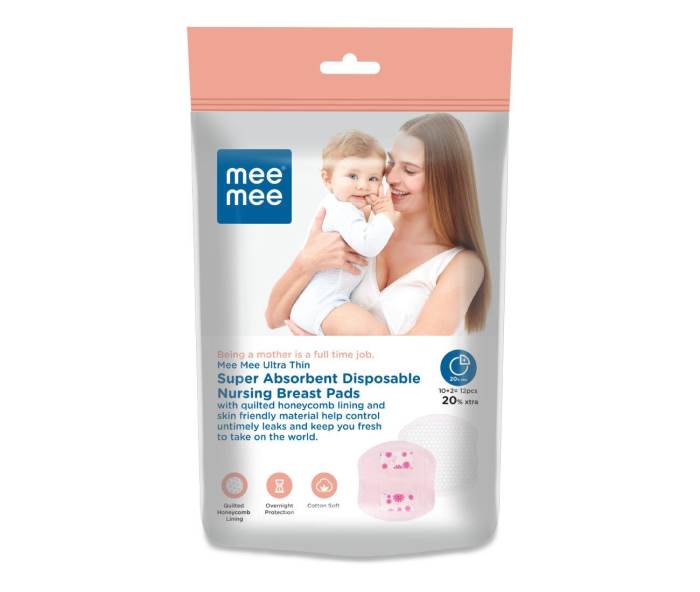 Mee Mee Ultra Thin Disposable Nursing Breast Pads
