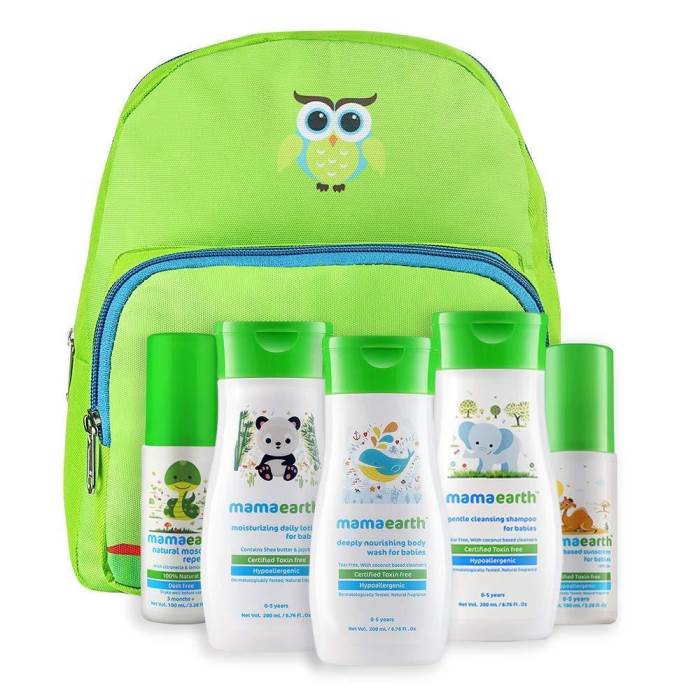 Mamaearth Complete Baby Care Kit with Baby Lotion, Shampoo, Body Wash, Mosquito Repellent & Sunscreen in an Amazing Wate