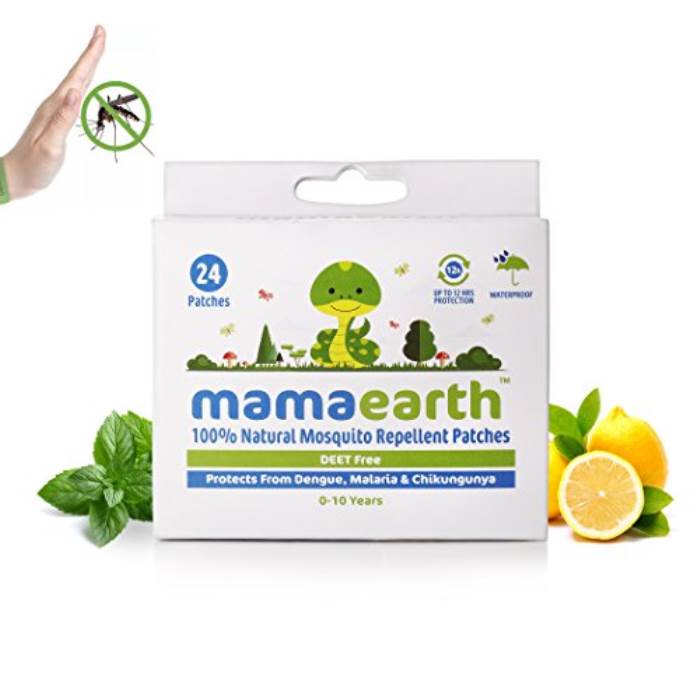Mamaearth Natural Mosquito Repellent Patches, 24Pcs