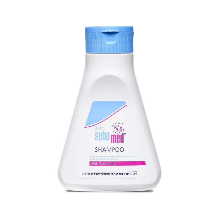 Sebamed Baby Shampoo|Ph 5.5| Camomile|Natural moisturisers|No tears formula|For delicate scalp