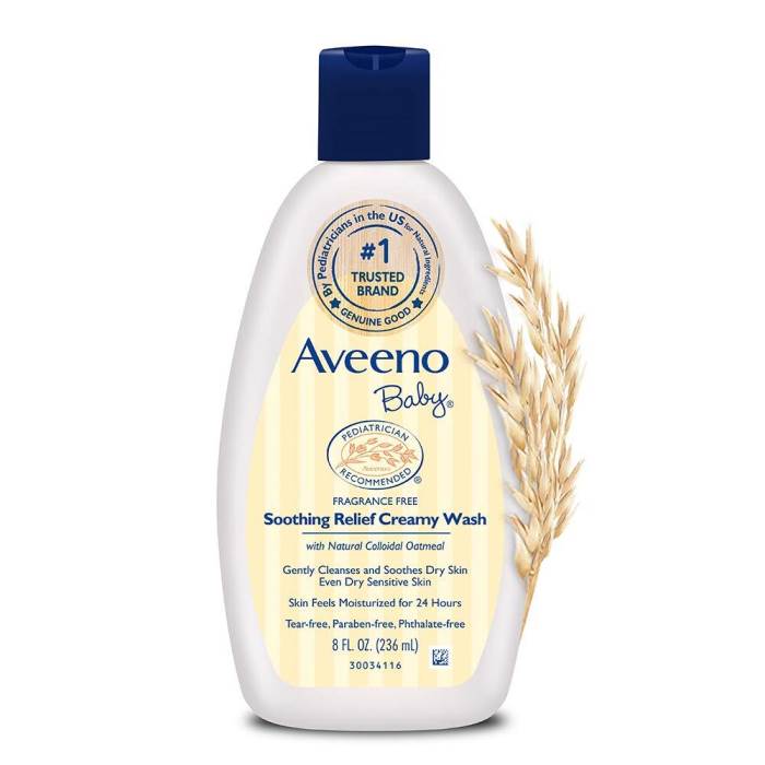 Aveeno Baby Soothing Relief Creamy Wash for Dry Skin