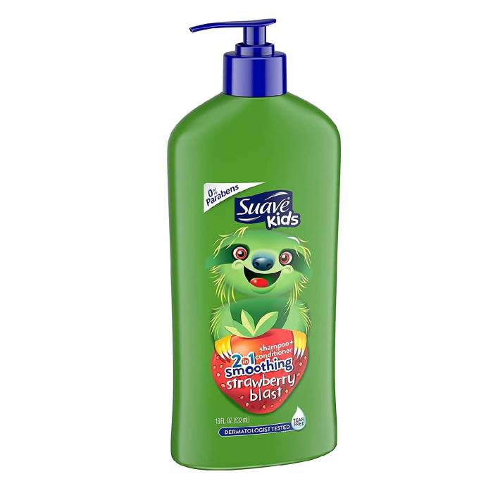 Suave Kids Strawberry Blast 2 in 1 Smoothers Shampoo + Conditioner
