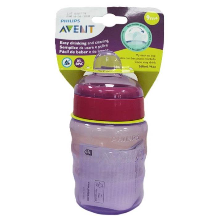 Philips Avent Classic Spout Cup - Pink/Purple, 260 ml