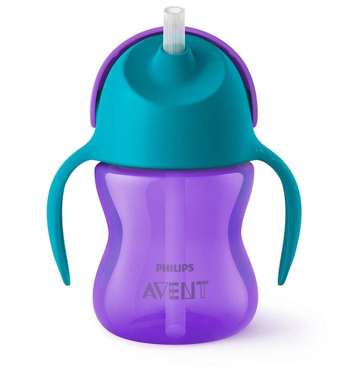 Philips Avent Plastic BPA Free Material Aven Straw Cup SCF796/00 200 ML 1 Piece