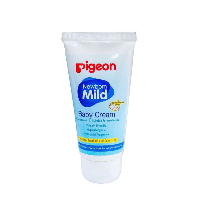 Pigeon Baby Cream, Enriched with Shea and Cocoa Butter, Paraben Free, 50 g