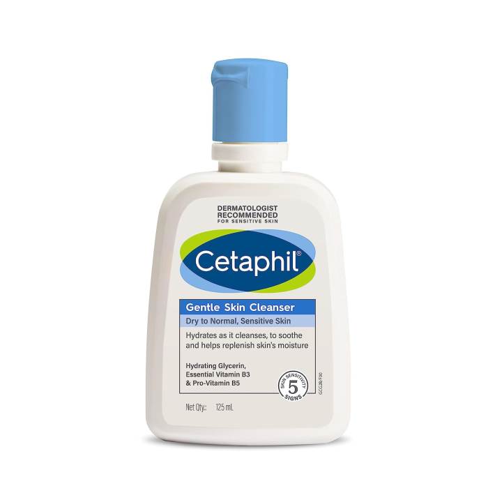 Cetaphil Face Wash Gentle Skin Cleanser for Dry to Normal, Sensitive Skin, 125 ml Hydrating Face Wash with Niacinamide, 