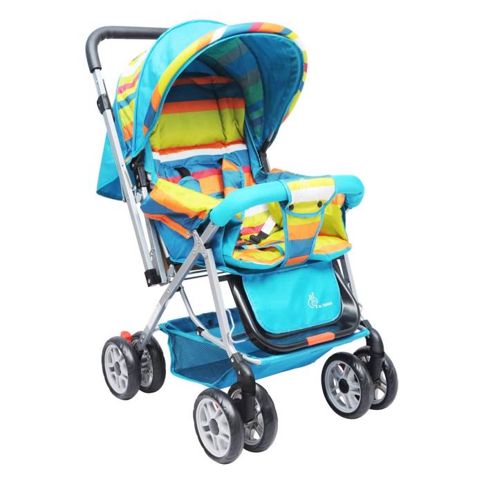 R for Rabbit Lollipop Lite Colorful Stroller & Pram with Easy Fold for Newborn Baby, Stylish Easy Foldable and Carry, 3 