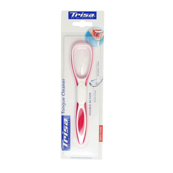 Trisa Tongue Cleaner Double Action