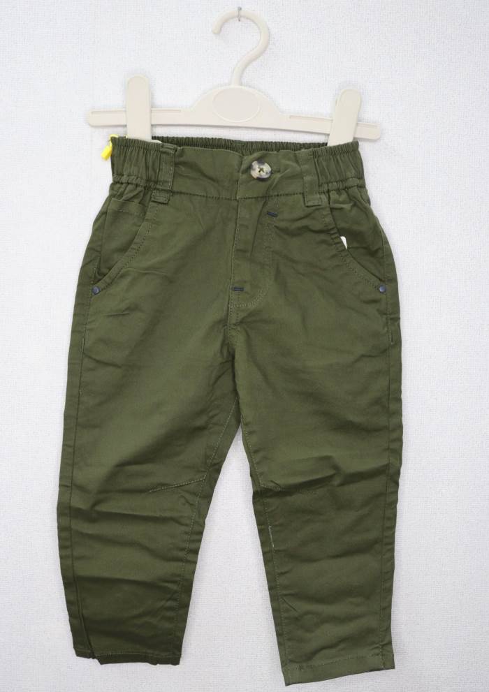 SMILE BABY BOYS STYLE OLIVE COTTON TROUSER FOR KID