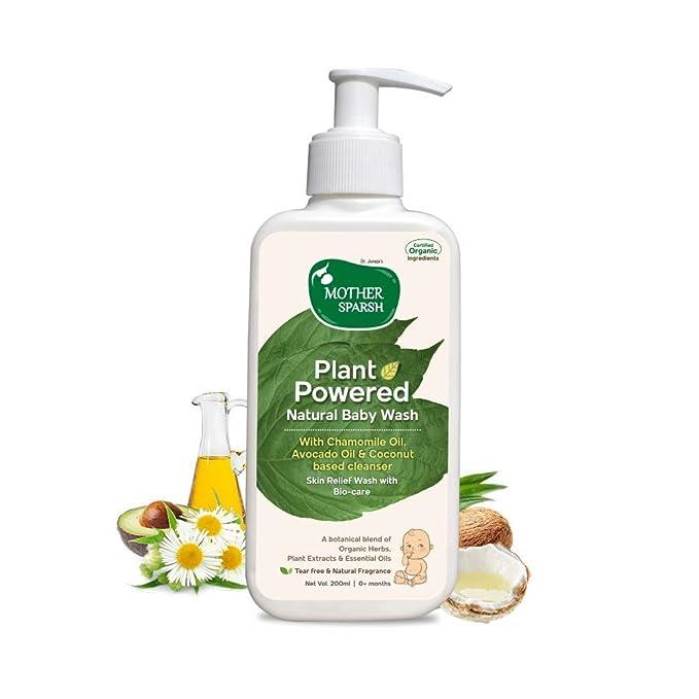 Mother Sparsh Baby Body Wash Ayurvedic with Olive & Turmeric