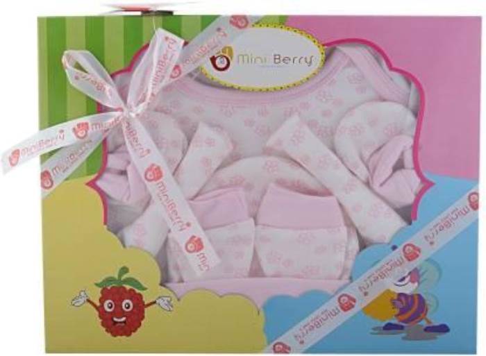 Baby Station Mini Berry Gift Set-6 Pcs New Born 