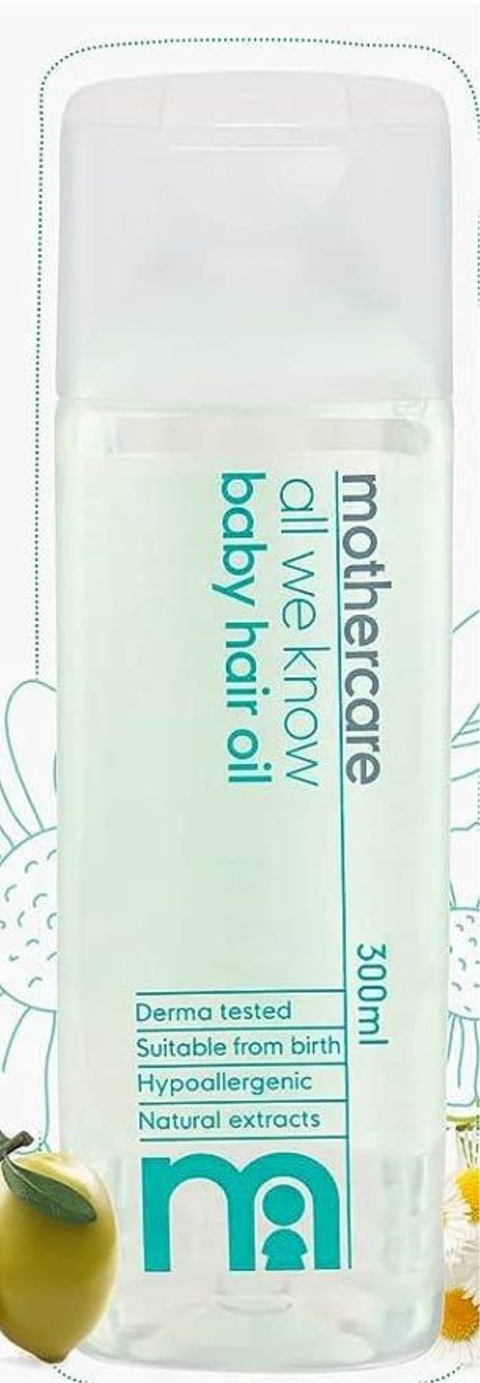 Mothercare All We Know Baby Hair Oil 300ml