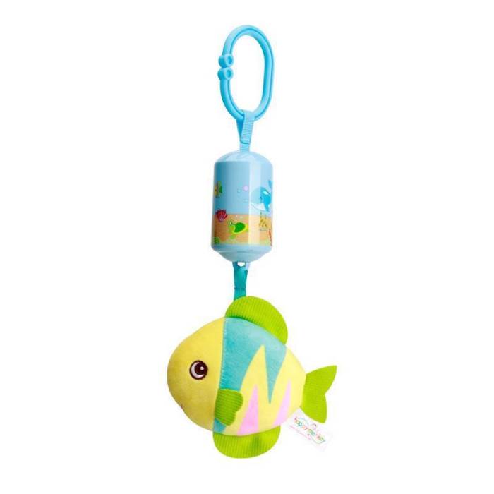 Smile Baby Baby Crib & Stroller Plush Playing Toy Car Hanging Rattles (Fish Small)