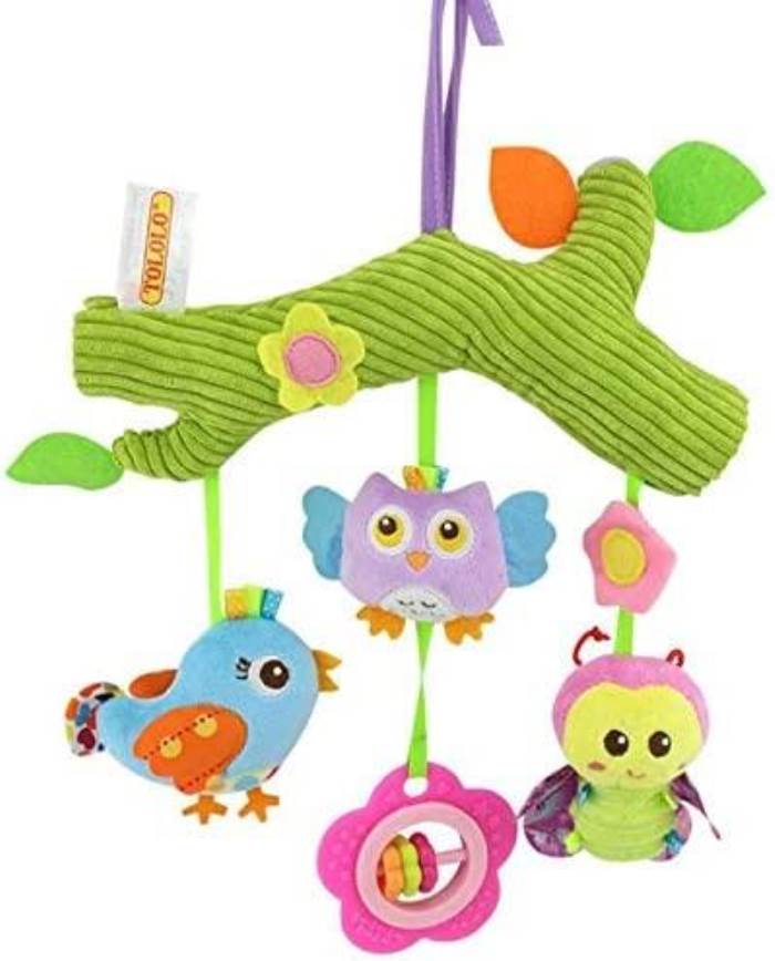 Infant Stroller Hanging Toy Cot Crib Mobile SKY Lathe Playing Doll