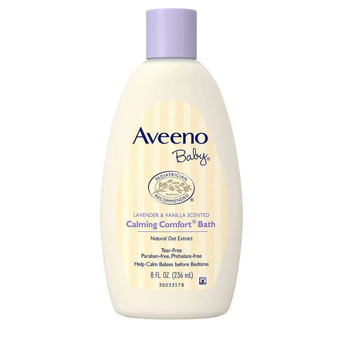 Aveeno Baby Calming Comfort Bath Lavender & Vanilla 18 Ounce