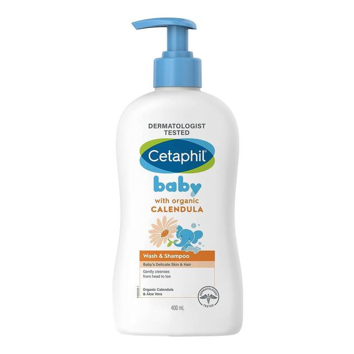 Cetaphil Baby Wash & Shampoo with Organic Calendula 400ML