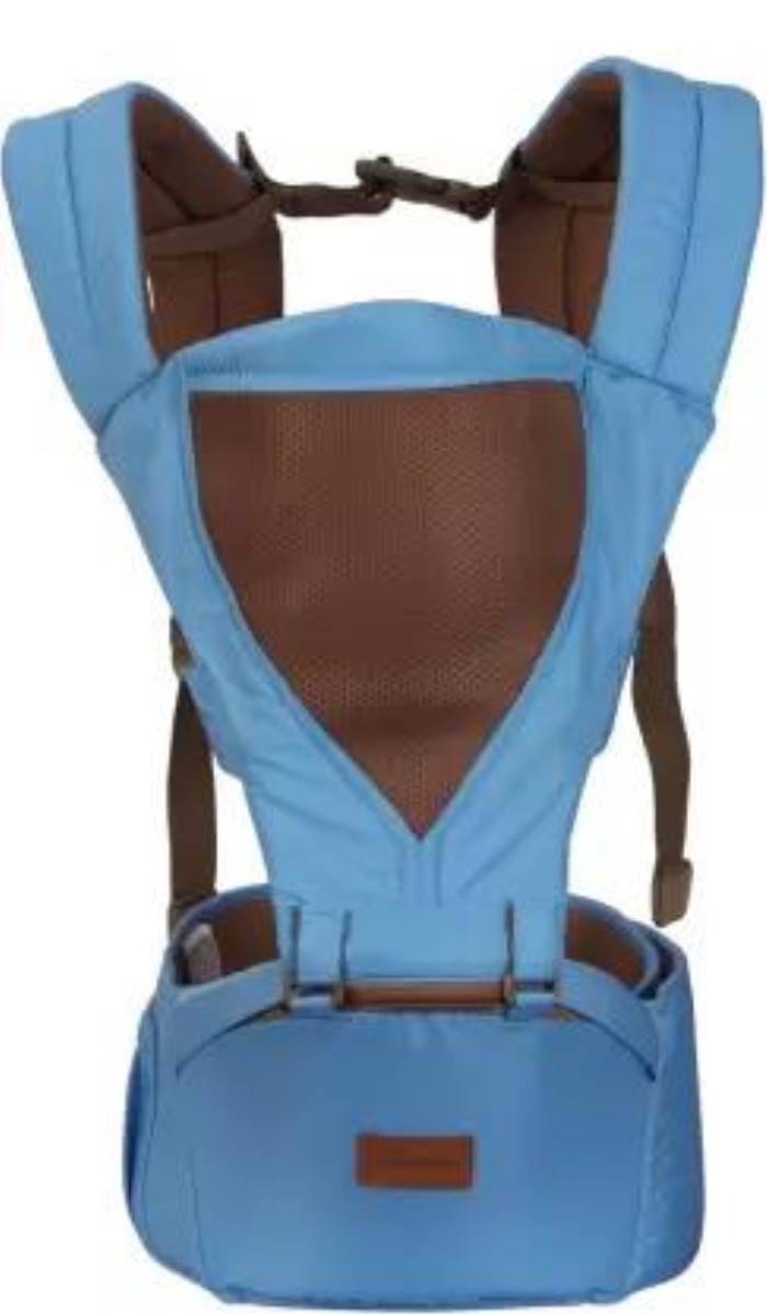 TIFFY & TOFFEE BUNK HIP SEAT 5 IN 1 BABY CARRIER | PREMIUM QUALITY & DETACHABLE HIP SEAT S.BLUE