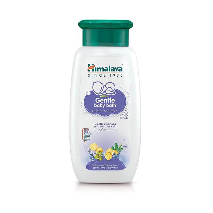 Himalaya Herbal Gentle Baby Shampoo no tears gently cleanses hair making it soft, shiny,