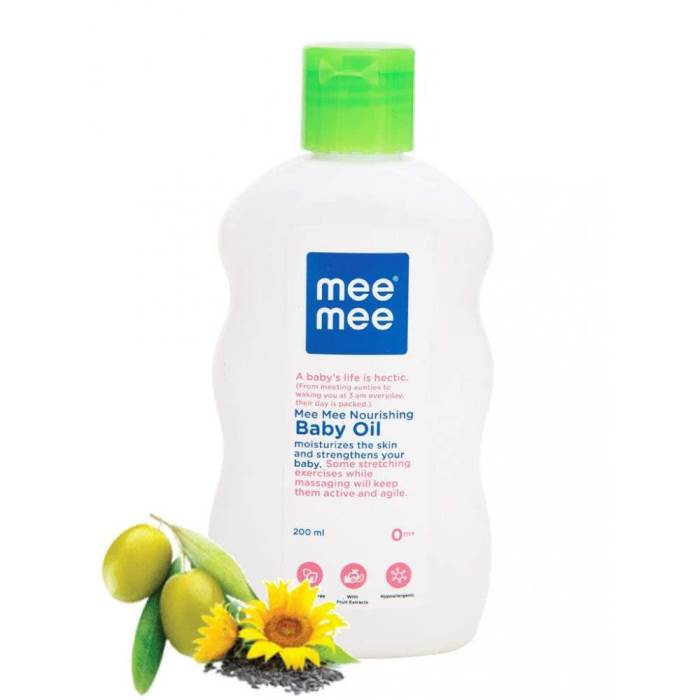 Mee Mee Baby Oil with Fruit Extracts/Moisturising Baby Lotion with Fruit Extracts