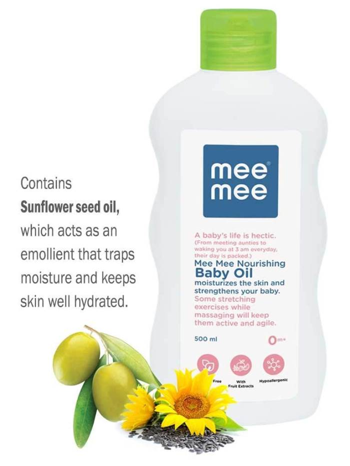 Mee Mee Baby Oil (with Fruit Extracts- (Single Pack))
