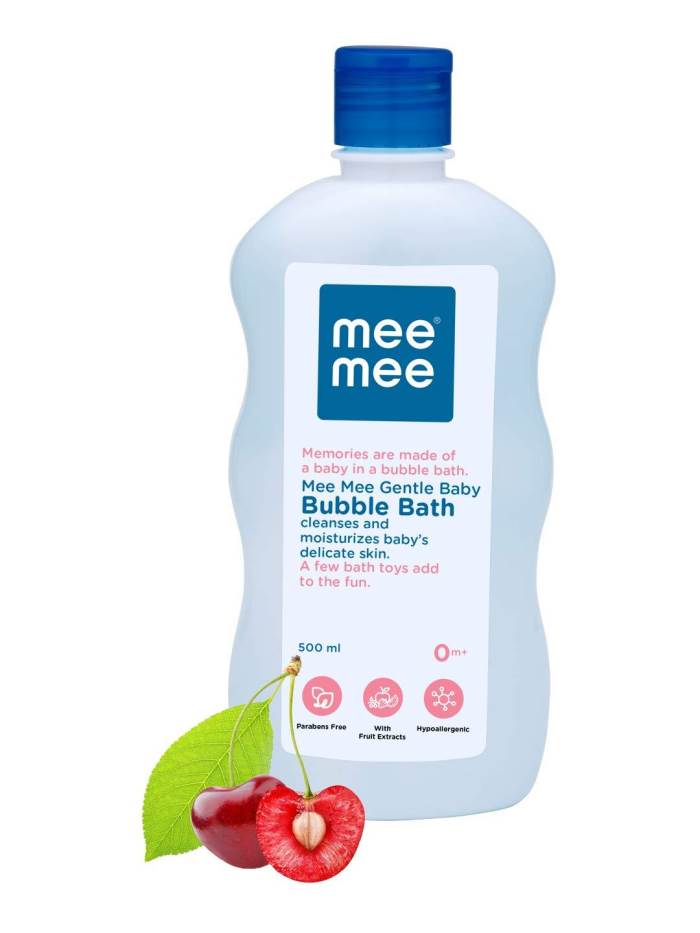 Mee Mee Gentle Baby Body wash / Bubble Bath (With Cherry Extracts)
