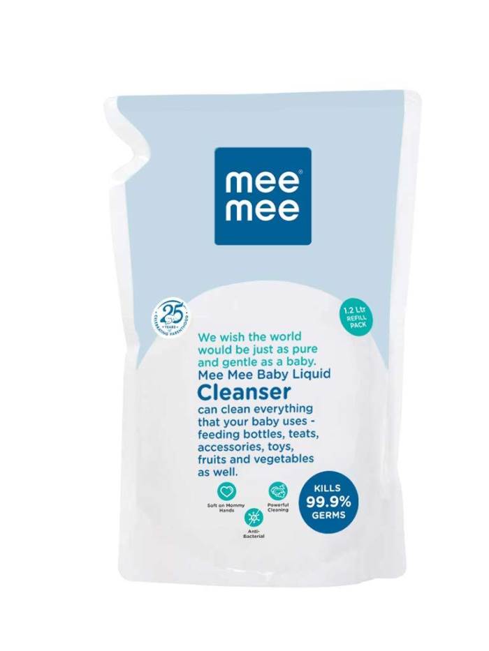 Mee Mee Anti-Bacterial Baby Liquid Cleanser (Refill Pack)