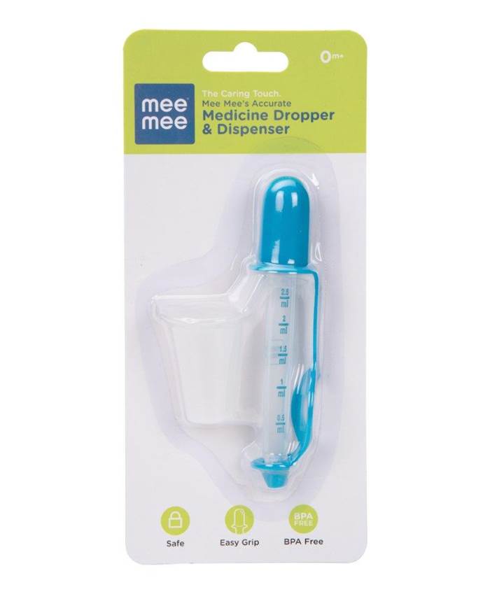 Mee Mee 2 in 1 Accurate Medicine Dropper Cum Dispenser - Orange