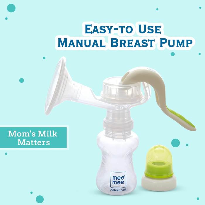 Mee Mee Easy to Use Manual Breast Pump