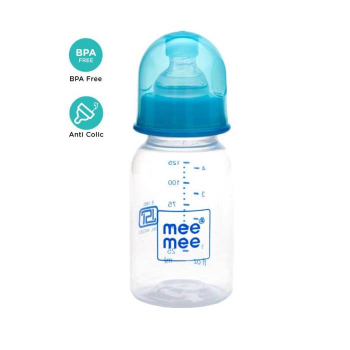 Mee Mee Premium Baby Feeding Bottle (125ml,Pink)
