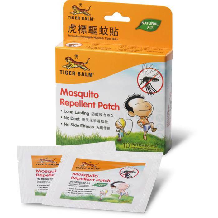 Tiger Balm Mosquito Repellent Patch 10S