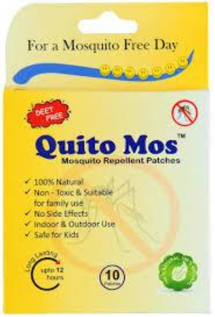 Quito Mos Mosquito Repellent Patches 10 Patches